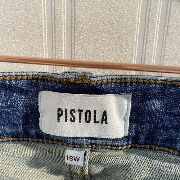 Pistola Classic Blue Denim Jeans size 18W - Picture 3 of 4
